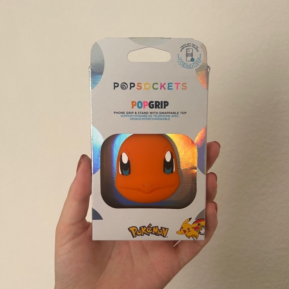 Pokemon Charmander Pop Socket - Phone Grip with Expanding Kickstand- NIB - Picture 6 of 7